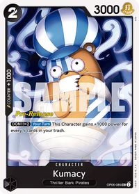 Kumacy — Wings of the Captain Pre-Release Cards