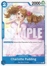 Charlotte Pudding — Starter Deck 12: Zoro and Sanji
