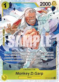 Monkey.D.Garp — Ultra Deck: The Three Brothers