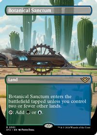 Botanical Sanctum (Borderless) — Outlaws of Thunder Junction