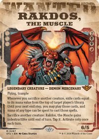Rakdos, the Muscle (Showcase) — Outlaws of Thunder Junction