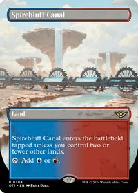 Spirebluff Canal (Borderless) — Outlaws of Thunder Junction