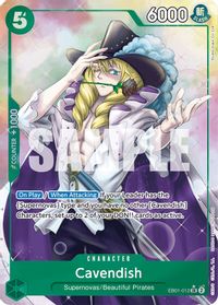 Cavendish (Alternate Art) — Extra Booster: Memorial Collection