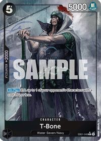 T-Bone (Alternate Art) — Extra Booster: Memorial Collection