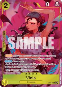 Viola (Alternate Art) — Extra Booster: Memorial Collection