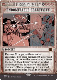 Indomitable Creativity — Outlaws of Thunder Junction: Breaking News