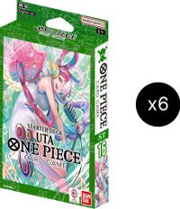 Starter Deck 16: GREEN Uta Display — ST-16: Starter Deck 16 GREEN Uta