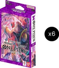 Starter Deck 18: PURPLE Monkey.D.Luffy Display — ST-18: Starter Deck 18 PURPLE Monkey.D.Luffy