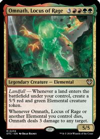 Omnath, Locus of Rage — Commander: Outlaws of Thunder Junction