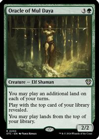 Oracle of Mul Daya — Commander: Outlaws of Thunder Junction