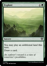 Explore — Commander: Outlaws of Thunder Junction