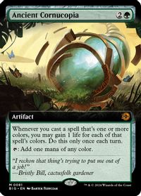 Ancient Cornucopia (Extended Art) — Outlaws of Thunder Junction: The Big Score