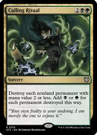 Culling Ritual — Commander: Outlaws of Thunder Junction