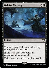 Baleful Mastery — Commander: Outlaws of Thunder Junction