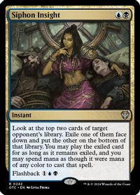 Siphon Insight — Commander: Outlaws of Thunder Junction
