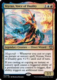 Veyran, Voice of Duality — Commander: Outlaws of Thunder Junction
