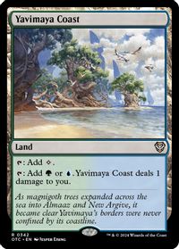 Yavimaya Coast — Commander: Outlaws of Thunder Junction