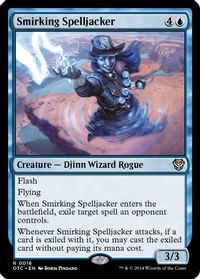 Smirking Spelljacker — Commander: Outlaws of Thunder Junction