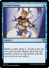 Serum Visions — Commander: Outlaws of Thunder Junction