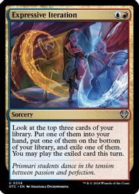 Expressive Iteration — Commander: Outlaws of Thunder Junction