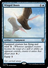 Winged Boots — Commander: Outlaws of Thunder Junction