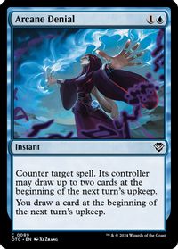Arcane Denial — Commander: Outlaws of Thunder Junction