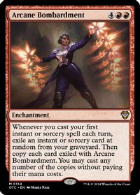Arcane Bombardment — Commander: Outlaws of Thunder Junction