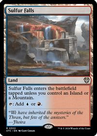 Sulfur Falls — Commander: Outlaws of Thunder Junction