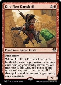 Dire Fleet Daredevil — Commander: Outlaws of Thunder Junction