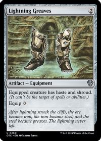 Lightning Greaves — Commander: Outlaws of Thunder Junction