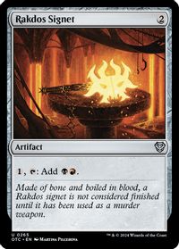 Rakdos Signet — Commander: Outlaws of Thunder Junction