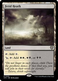 Fetid Heath — Commander: Outlaws of Thunder Junction