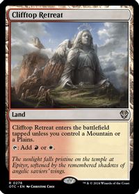 Clifftop Retreat — Commander: Outlaws of Thunder Junction