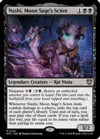 Nashi, Moon Sage's Scion — Commander: Outlaws of Thunder Junction