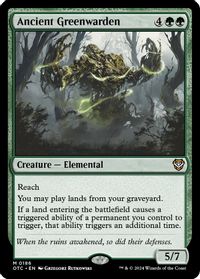 Ancient Greenwarden — Commander: Outlaws of Thunder Junction