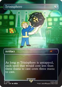 Trinisphere (Rainbow Foil) — Secret Lair Drop Series