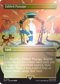 Fabled Passage (1534) (Rainbow Foil) — Secret Lair Drop Series