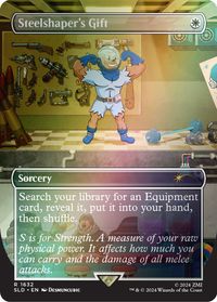 Steelshaper's Gift (Rainbow Foil) — Secret Lair Drop Series
