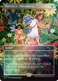 Swords to Plowshares (1627) (Rainbow Foil) — Secret Lair Drop Series