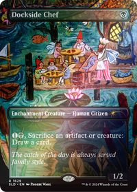 Dockside Chef (Rainbow Foil) — Secret Lair Drop Series