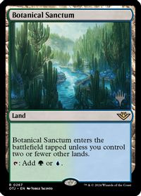 Botanical Sanctum — Promo Pack: Outlaws of Thunder Junction