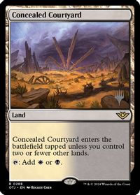 Concealed Courtyard — Promo Pack: Outlaws of Thunder Junction