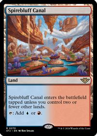 Spirebluff Canal — Promo Pack: Outlaws of Thunder Junction