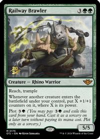 Railway Brawler — Prerelease Cards