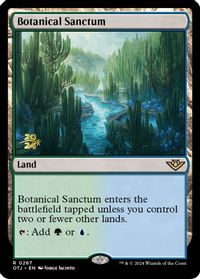 Botanical Sanctum (OTJ) — Prerelease Cards