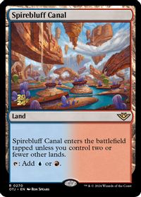 Spirebluff Canal (OTJ) — Prerelease Cards