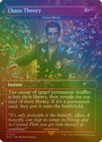 Chaos Theory - Chaos Warp (Rainbow Foil) — Secret Lair Drop Series
