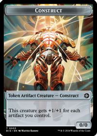 Construct Token — Outlaws of Thunder Junction: The Big Score