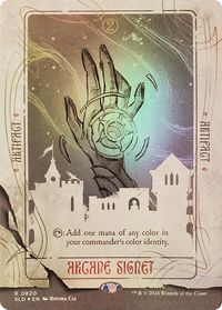 Arcane Signet (0820) (Rainbow Foil) — Secret Lair Drop Series