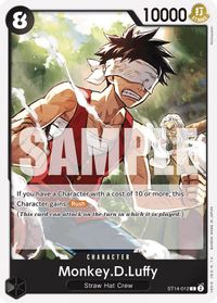 Monkey.D.Luffy (012) — Starter Deck 14: 3D2Y